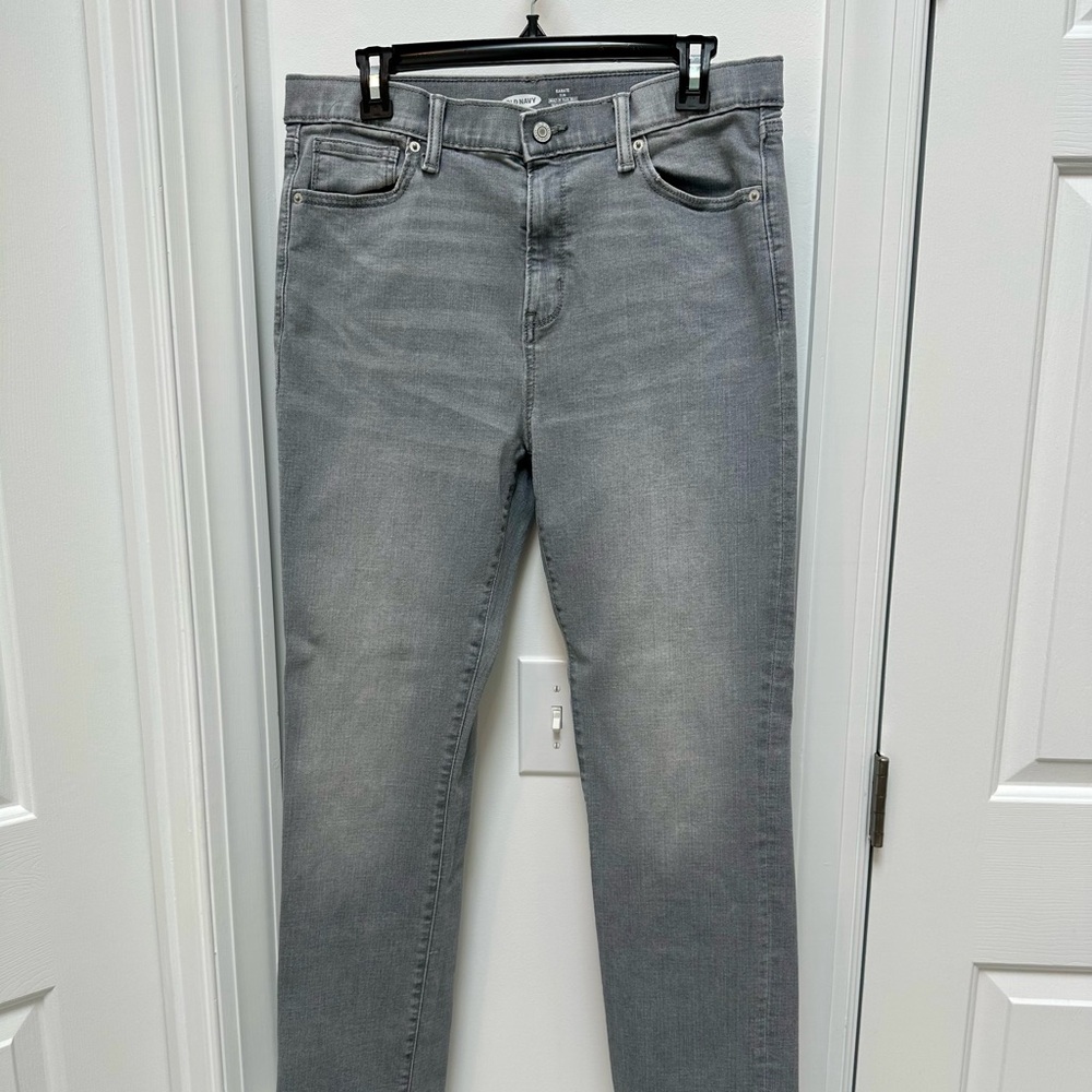 Old Navy “Karate Slim” Gray Jeans